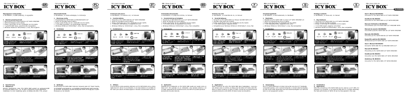 Página 1 del manual Manual de usuario Icy Box IB-M2S251