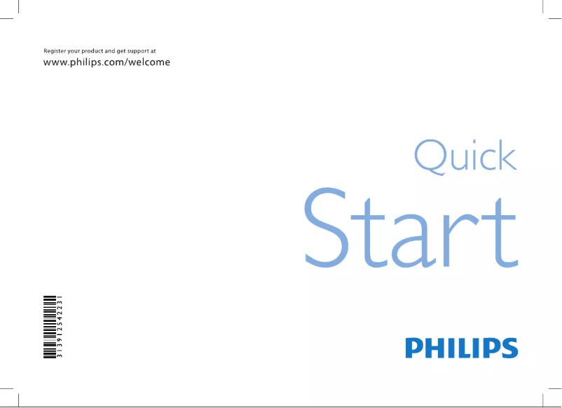 Image de la première page du manuel de l'appareil 32PFL6505H