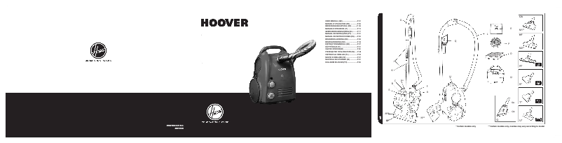 Page n°1 - Manuel utilisateur Hoover SN70_SN10011