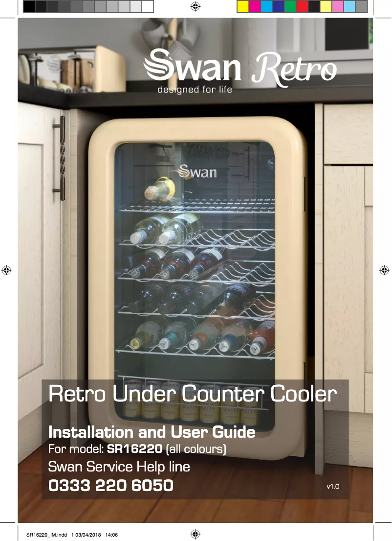 Page 1 de la notice Manuel utilisateur Swan SR16220BLN