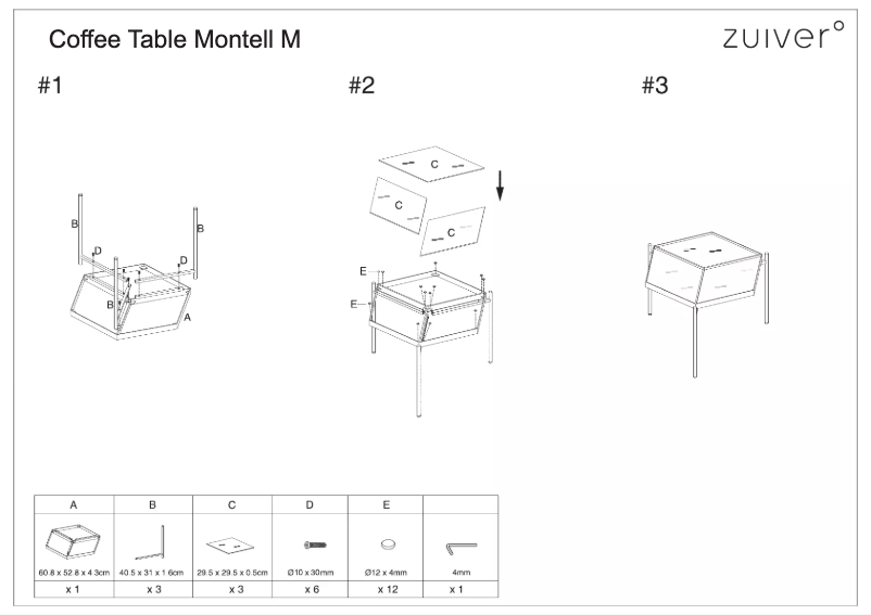 Image de la première page du manuel de l'appareil Montell