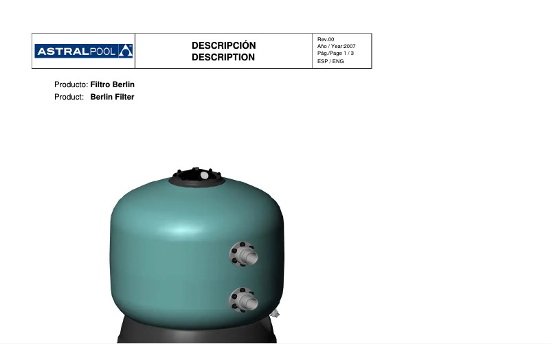 Image de la première page du manuel de l'appareil Berlin