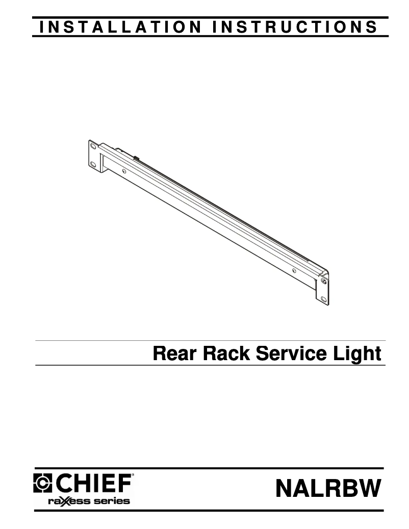 Image de la première page du manuel de l'appareil NALRBW