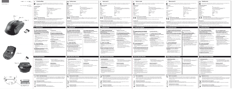 Page 1 de la notice Manuel utilisateur Vivanco IT-MS RF 1000