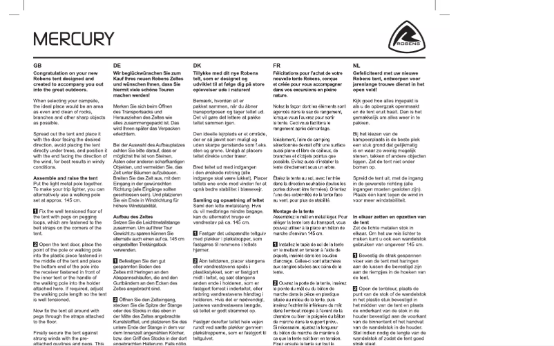 Página 1 del manual Manual de usuario Robens Mercury