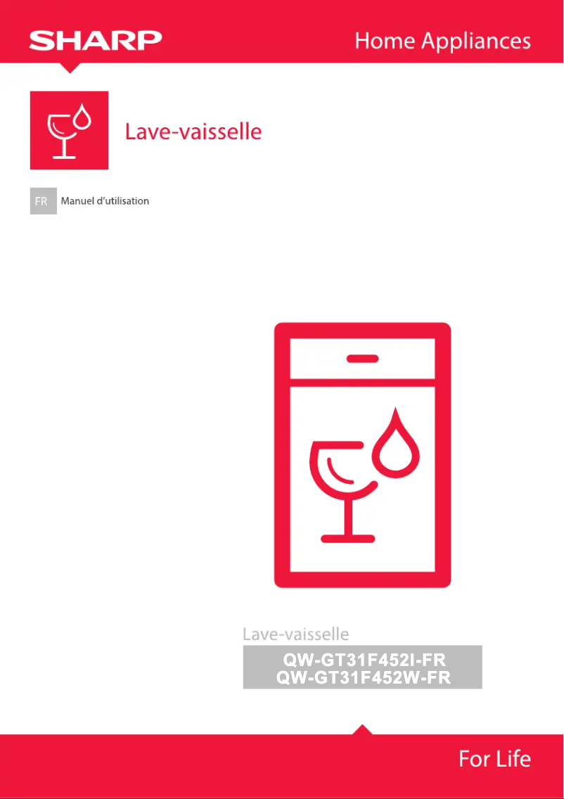 Image de la première page du manuel de l'appareil QW-GT31F452W-FR
