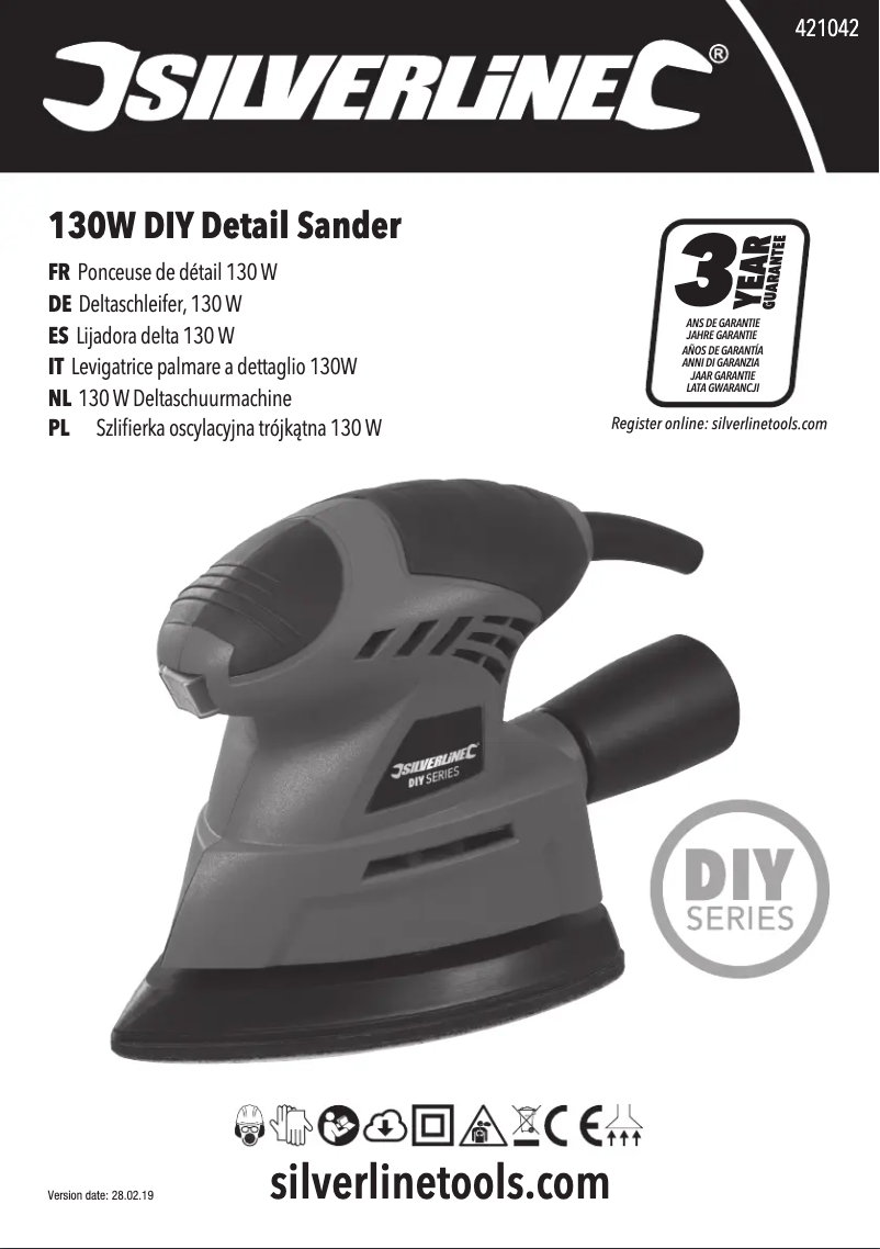 Image de la première page du manuel de l'appareil 421042