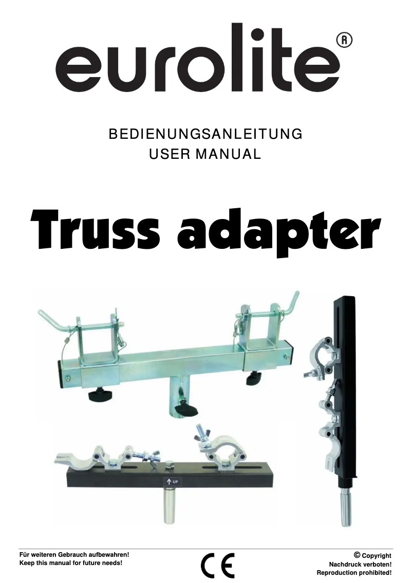 Page n°1 - Manuel utilisateur Eurolite STR-3550