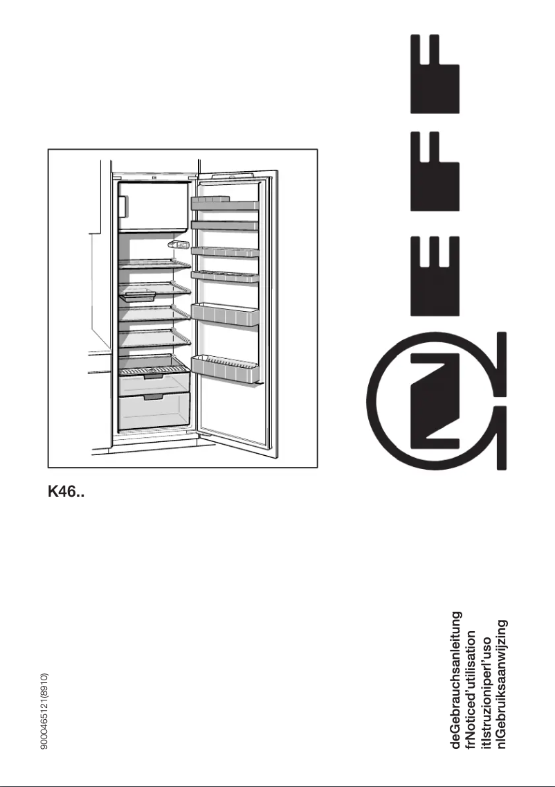 Page n°1 - Manuel utilisateur Neff K4664X0