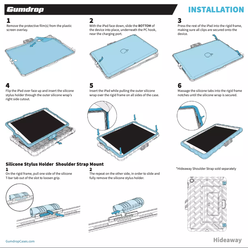 Página 1 del manual Manual de usuario Gumdrop Hideaway