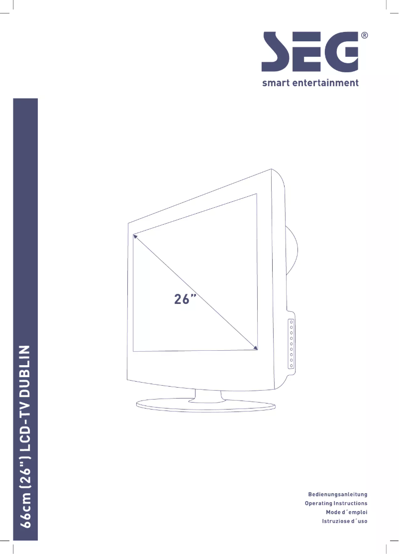 Image de la première page du manuel de l'appareil Dublin