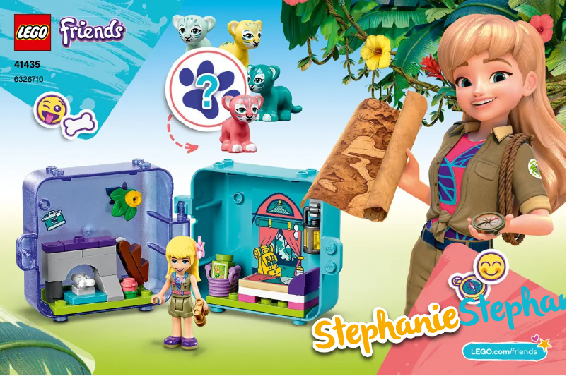 Page 1 de la notice Manuel utilisateur Lego Friends 41435