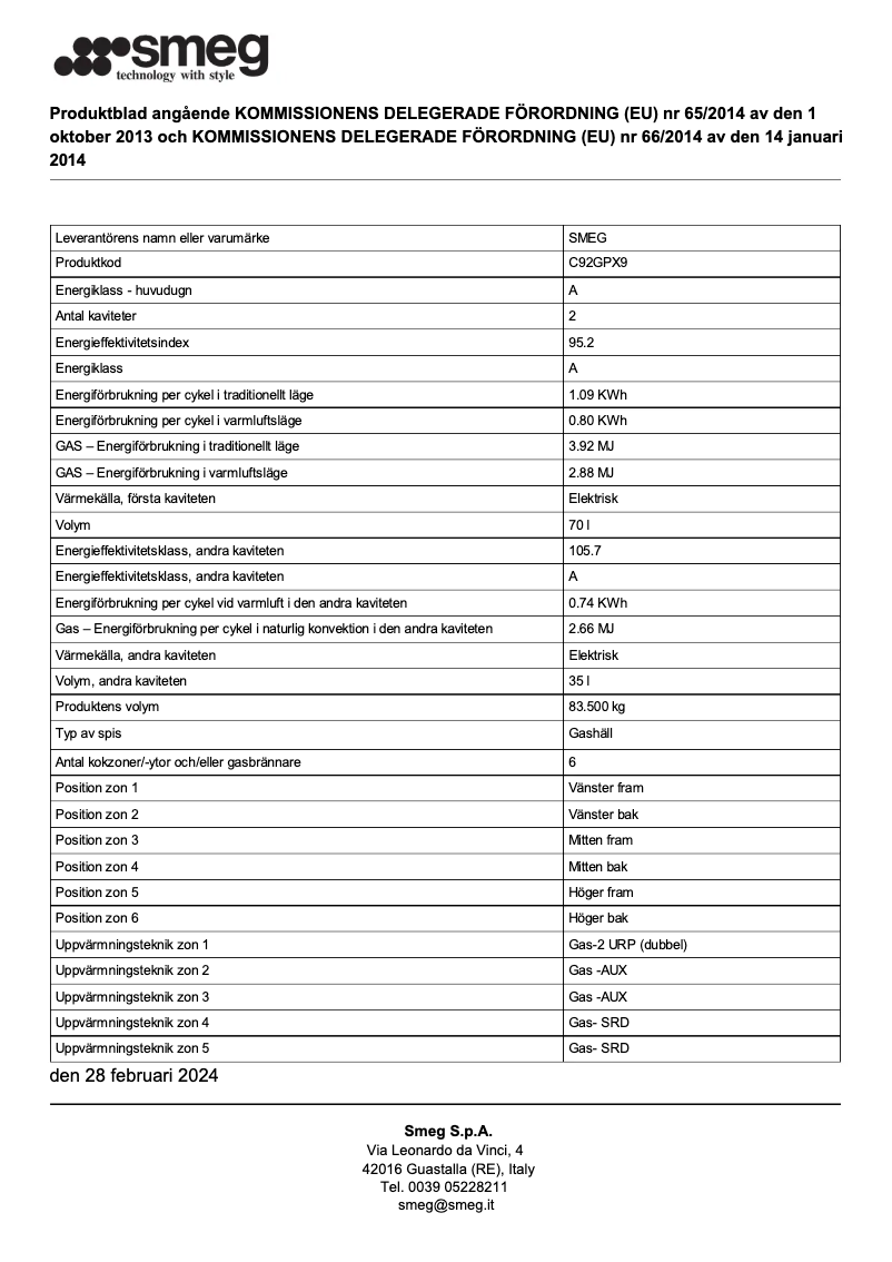 Image de la première page du manuel de l'appareil C92GPX9