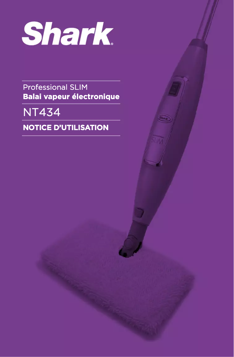 Page 1 de la notice Manuel utilisateur Siméo Shark NT434