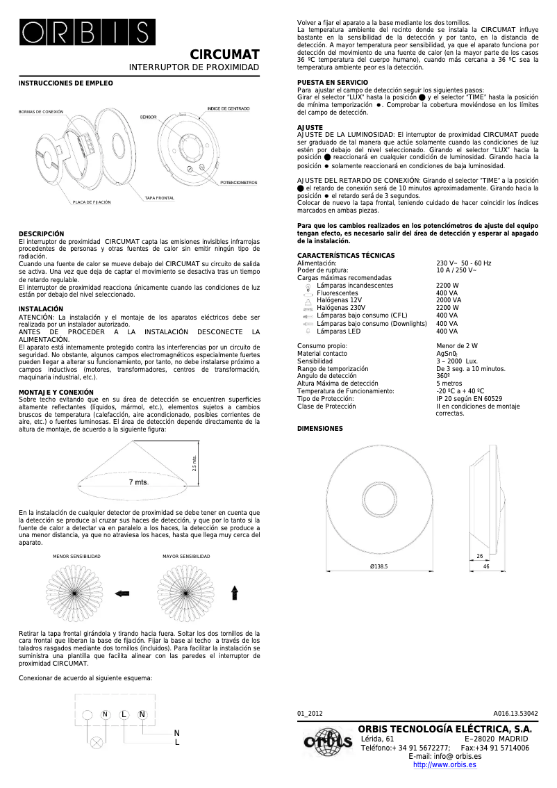 Image de la première page du manuel de l'appareil Circumat