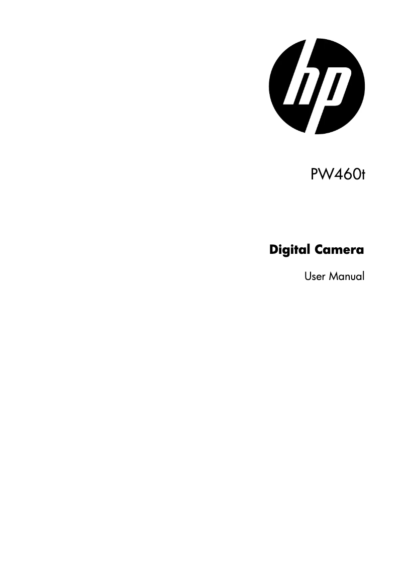 Page 1 de la notice Manuel utilisateur HP PW460t