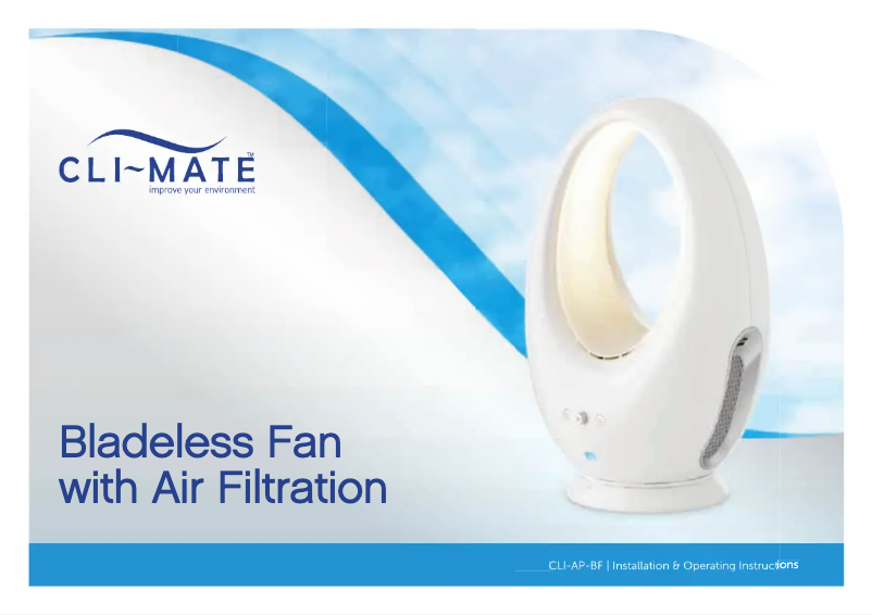 Image de la première page du manuel de l'appareil CLI-AP-BF