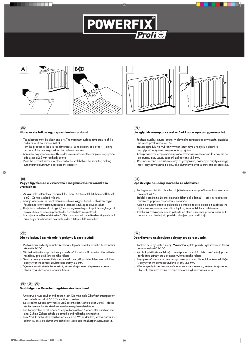 Página 1 del manual Manual de usuario Powerfix IAN 100006