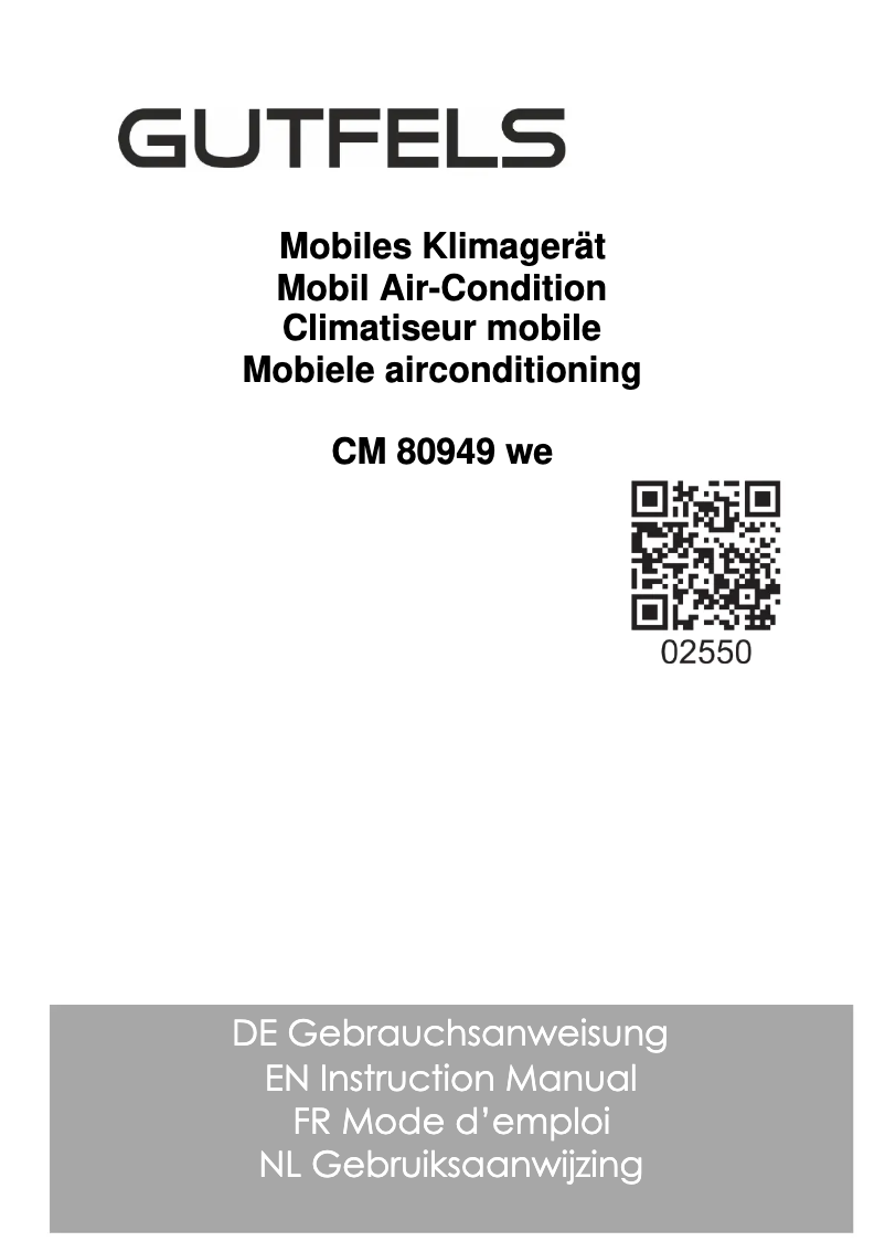 Page n°1 - Manuel utilisateur Exquisit CM 80949 we