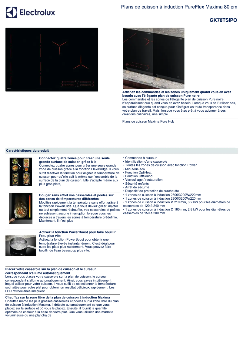 Image de la première page du manuel de l'appareil GK78TSIPO