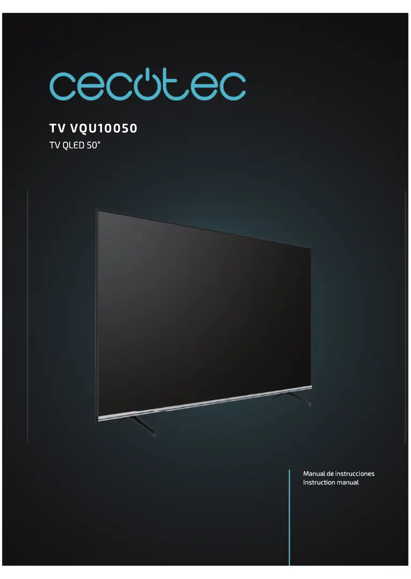 Image de la première page du manuel de l'appareil VQU10050