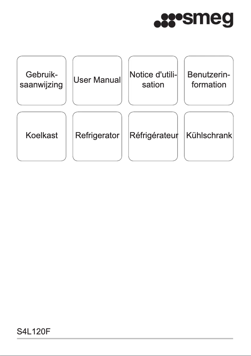Image de la première page du manuel de l'appareil S4L120F