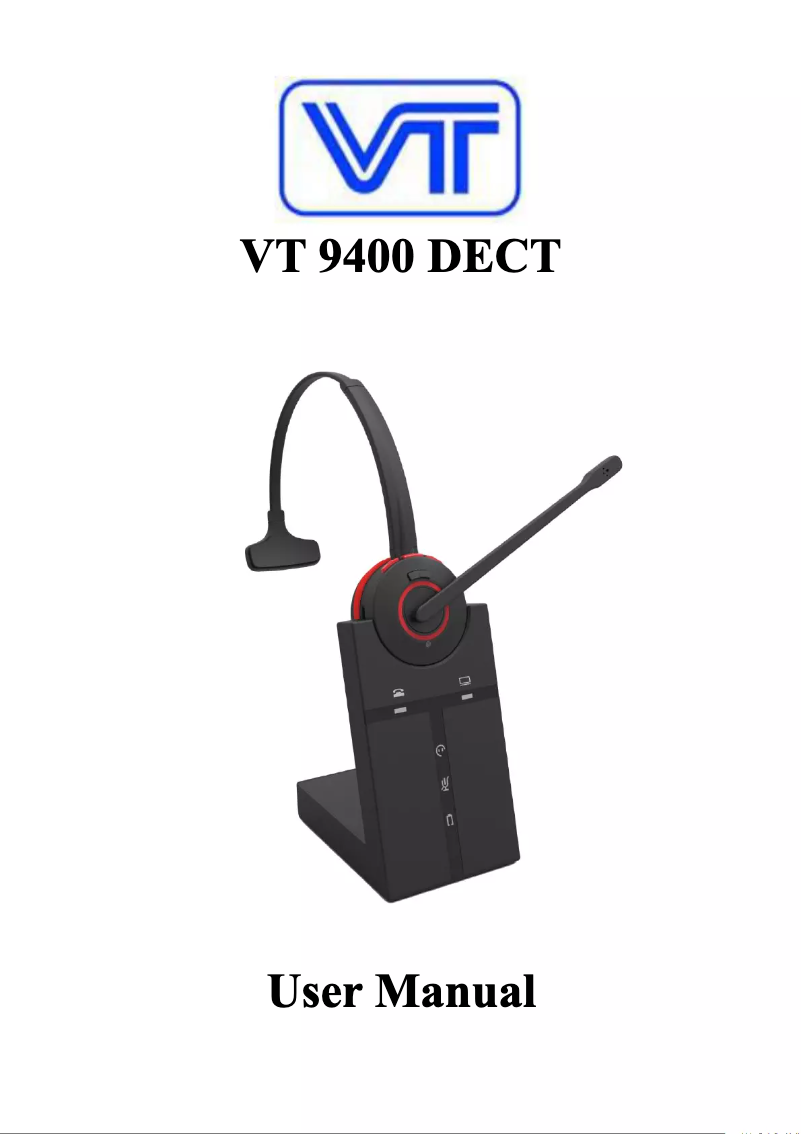Image de la première page du manuel de l'appareil VT 9400 DECT