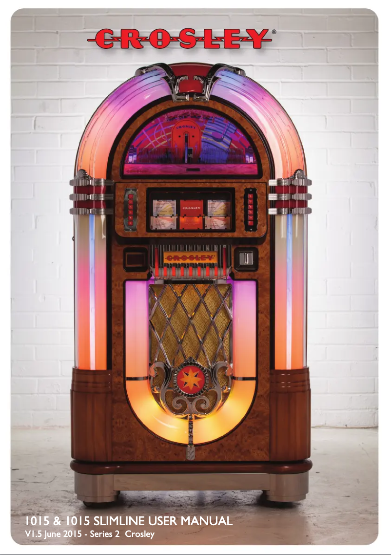 Page 1 de la notice Manuel utilisateur Crosley CR1208A