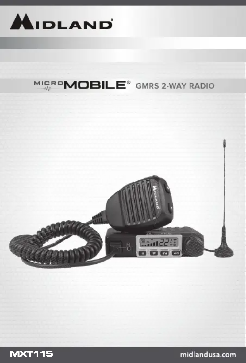 Image de la première page du manuel de l'appareil MicroMobile MXT115