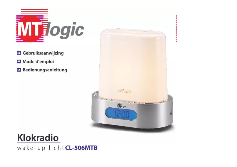 Image de la première page du manuel de l'appareil CL-506MRB