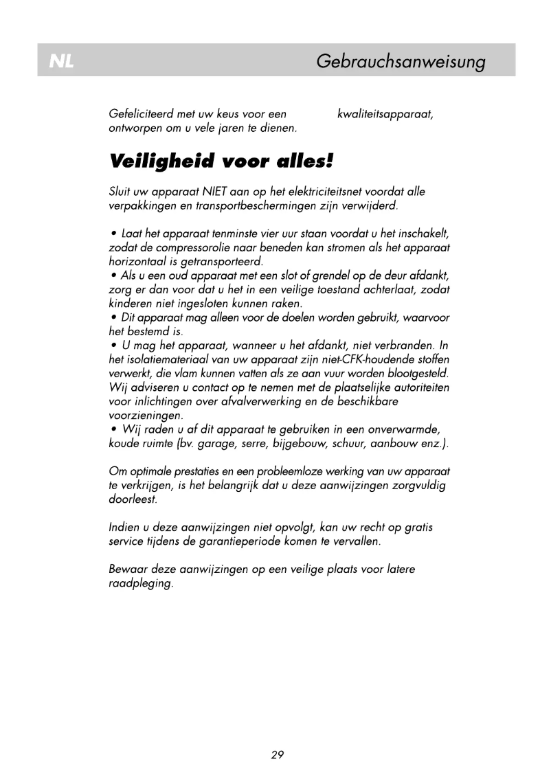 Image de la première page du manuel de l'appareil RRN 2260