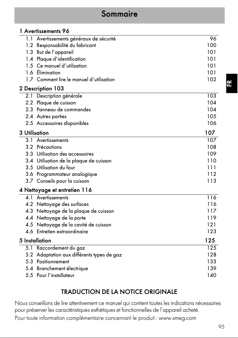 Image de la première page du manuel de l'appareil CO68GMA8