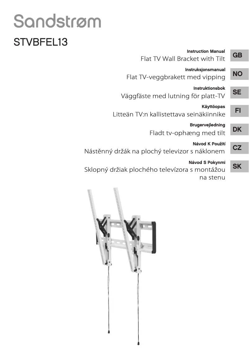 Page 1 de la notice Manuel utilisateur Sandstrøm STVBFEL13