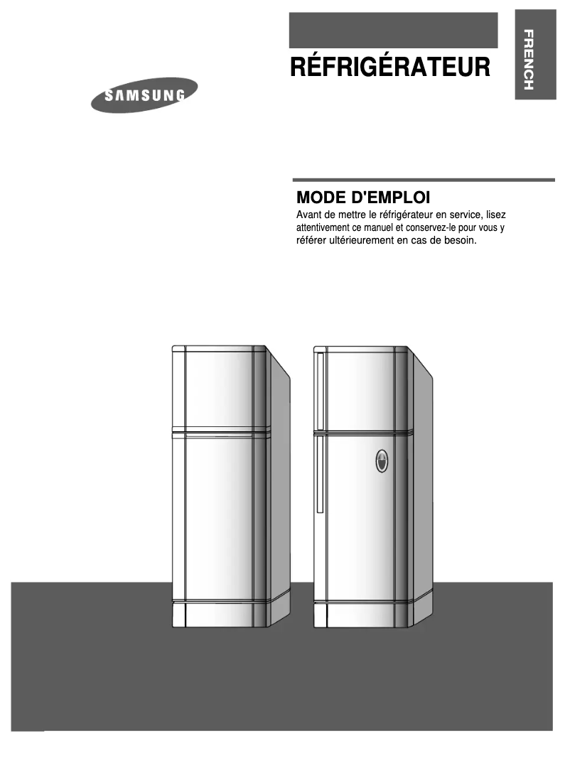 Image de la première page du manuel de l'appareil RT24VHSS
