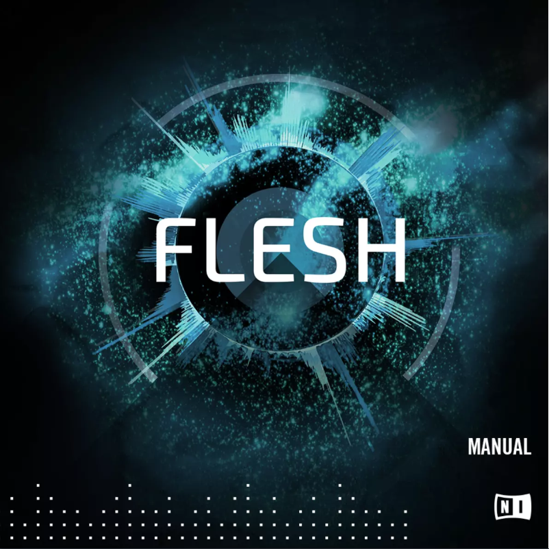 Page n°1 - Manuel utilisateur Native Instruments Flesh