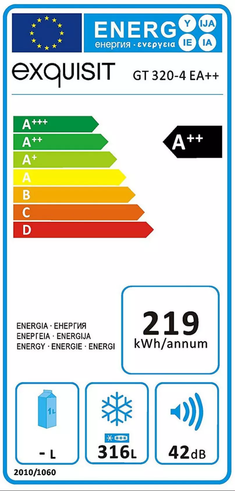 Page 1 de la notice Manuel utilisateur Exquisit GT 320-4 EA++