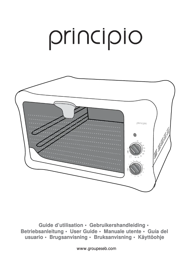 Page n°1 - Manuel utilisateur Tefal OV 1851