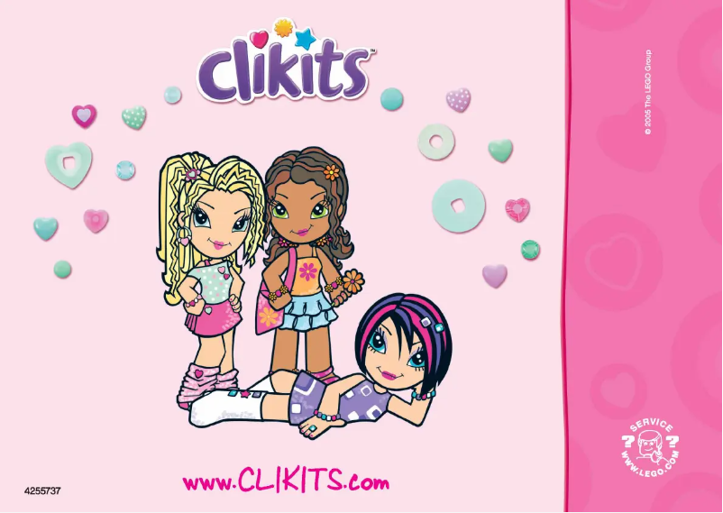 Page 1 de la notice Manuel utilisateur Lego Pretty in Pink Beauty Set