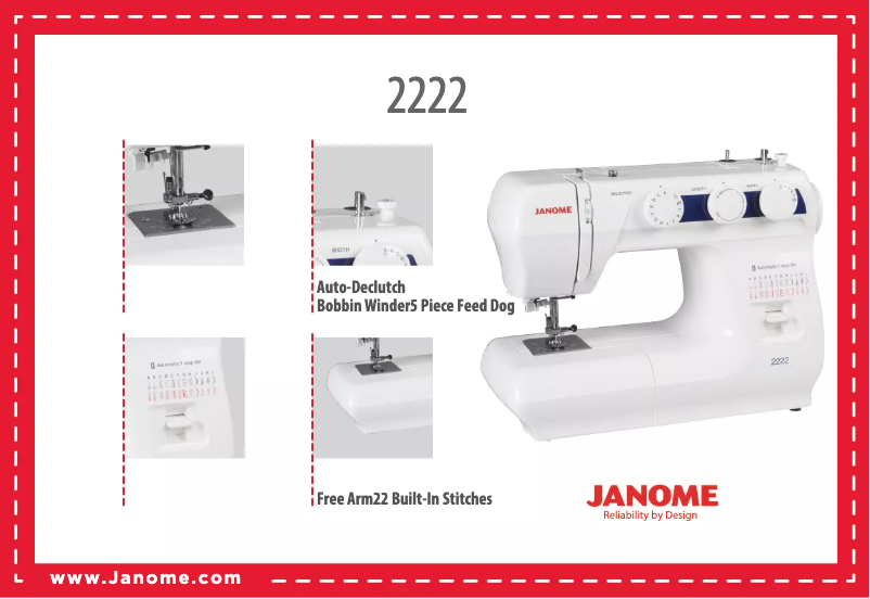 Image de la première page du manuel de l'appareil 2222