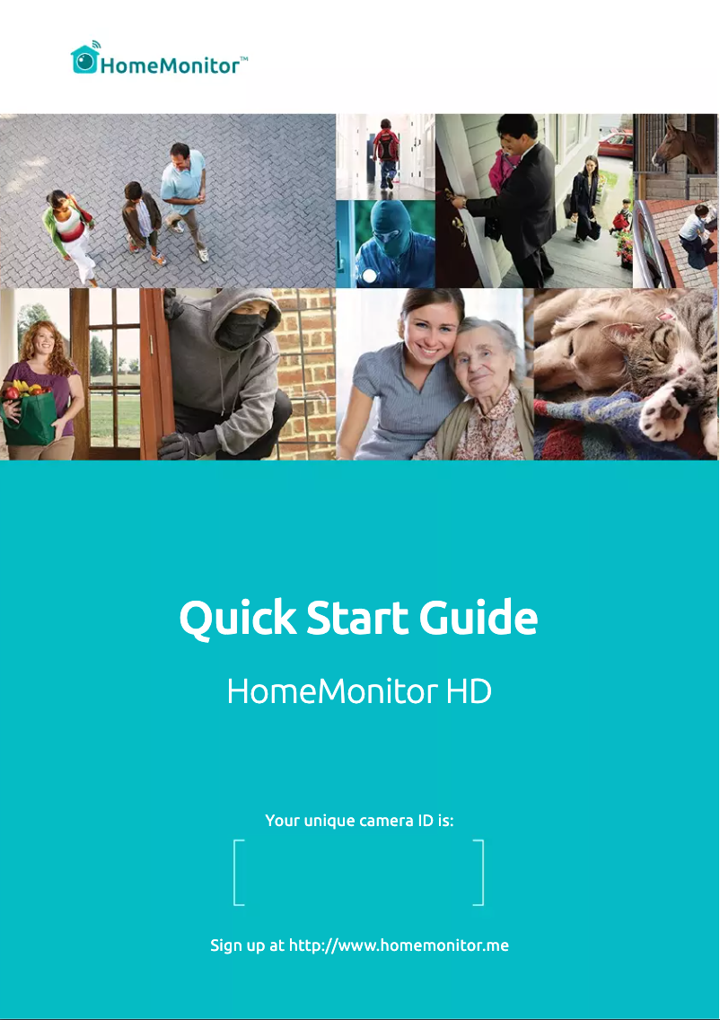 Page n°1 - Manuel utilisateur Y-cam HomeMonitor WiFi HD