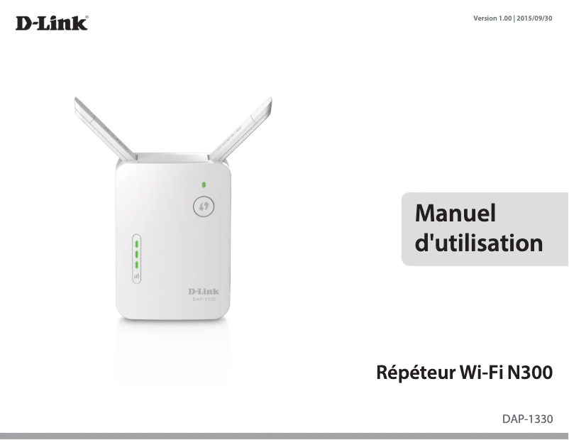 Page n°1 - Manuel utilisateur D-Link DAP-1330