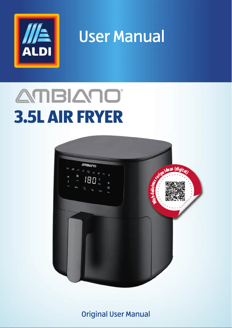 Page 1 de la notice Manuel utilisateur Ambiano GT-AF-11