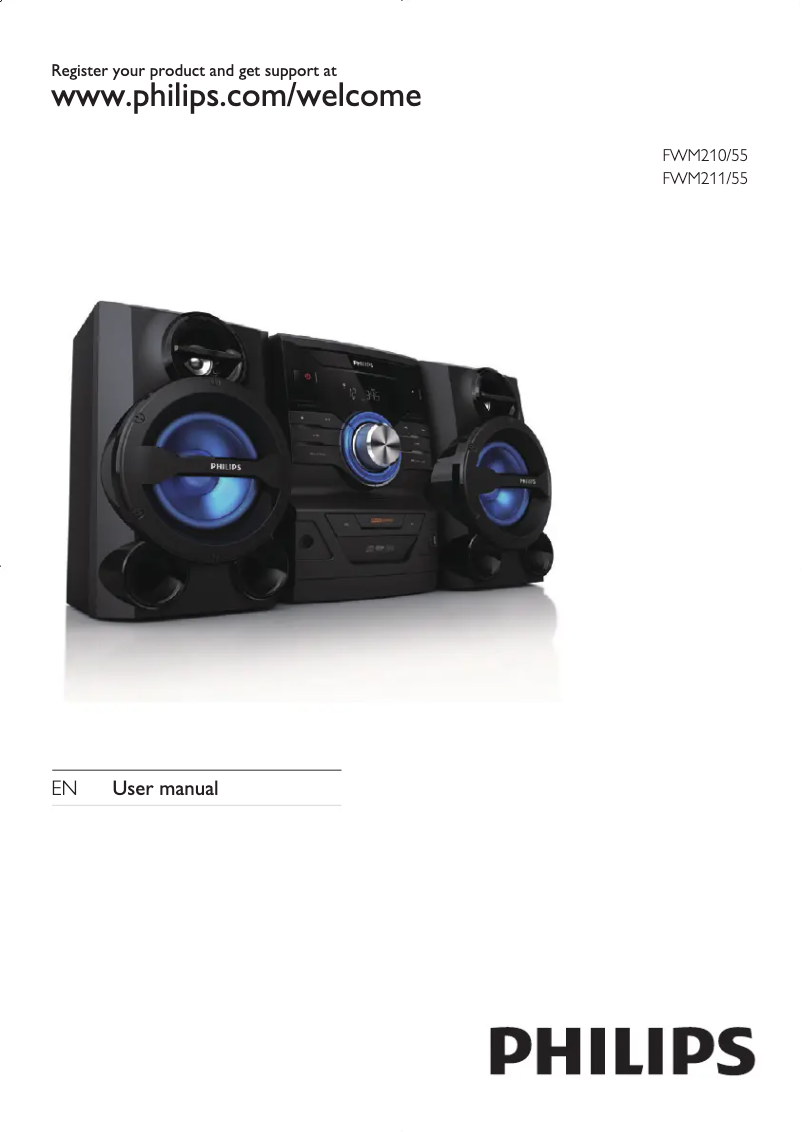 Image de la première page du manuel de l'appareil FWM211