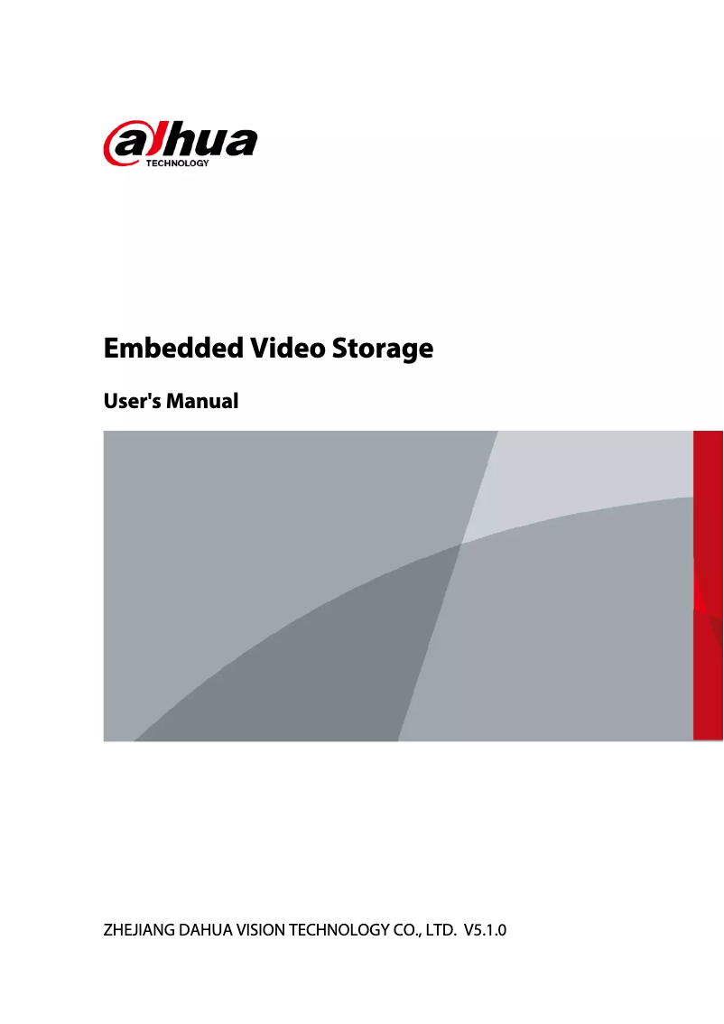 Page n°1 - Manuel utilisateur Dahua Technology EVS8224X