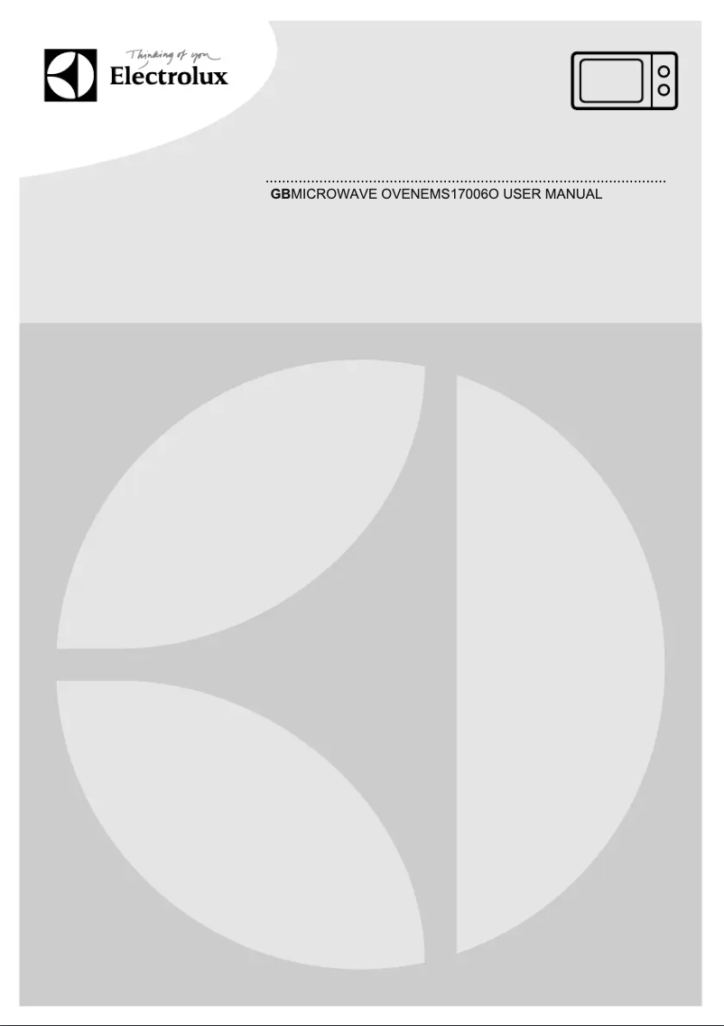 Page n°1 - Manuel utilisateur Electrolux EMS17006OX