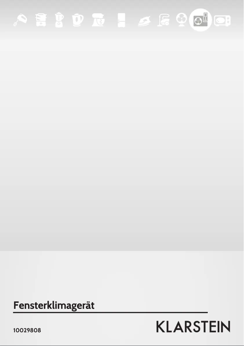 Image de la première page du manuel de l'appareil 10029808