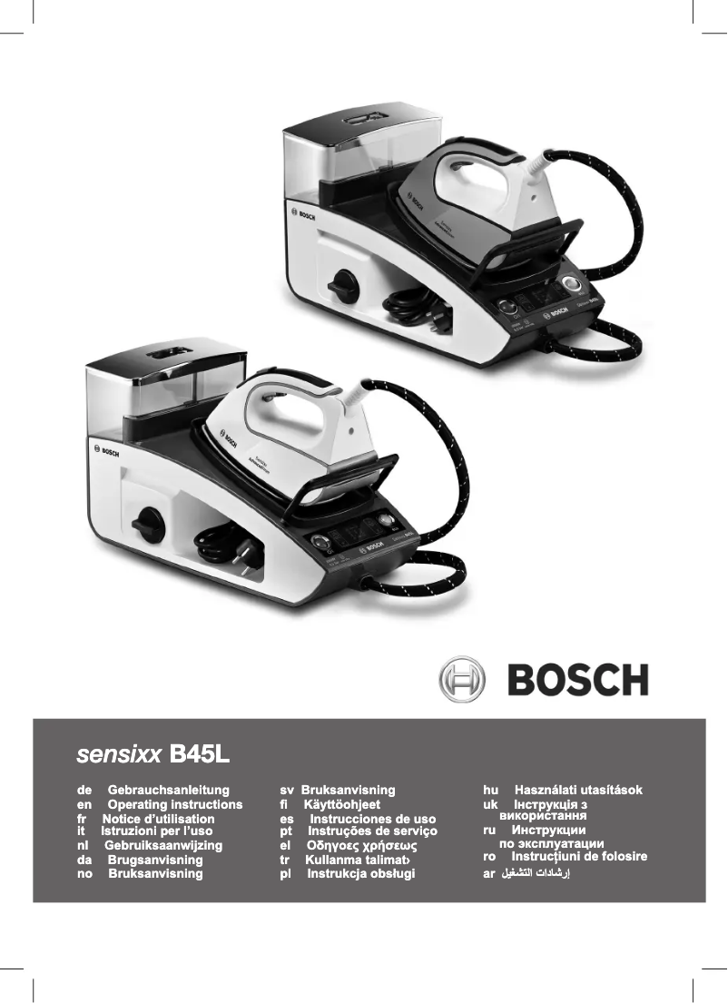 Page 1 de la notice Manuel utilisateur Bosch TDS4540