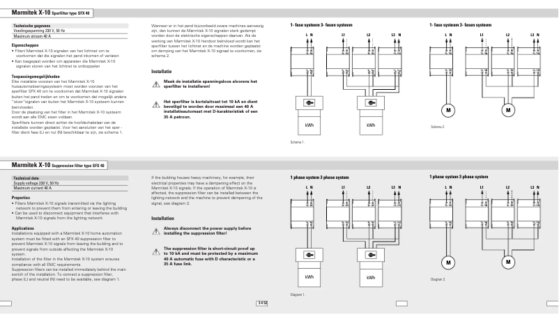 Image de la première page du manuel de l'appareil SFX40