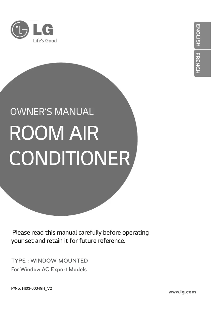 Image de la première page du manuel de l'appareil NWC126CGMM2