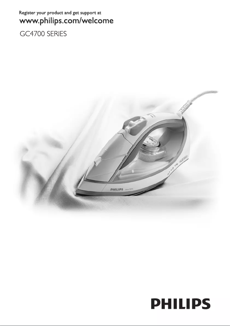 Página 1 del manual Manual de usuario Philips GC4720